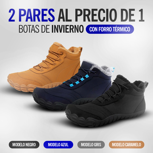 2 PARES AL PRECIO DE 1 – Botas Barefoot De Invierno Boreal